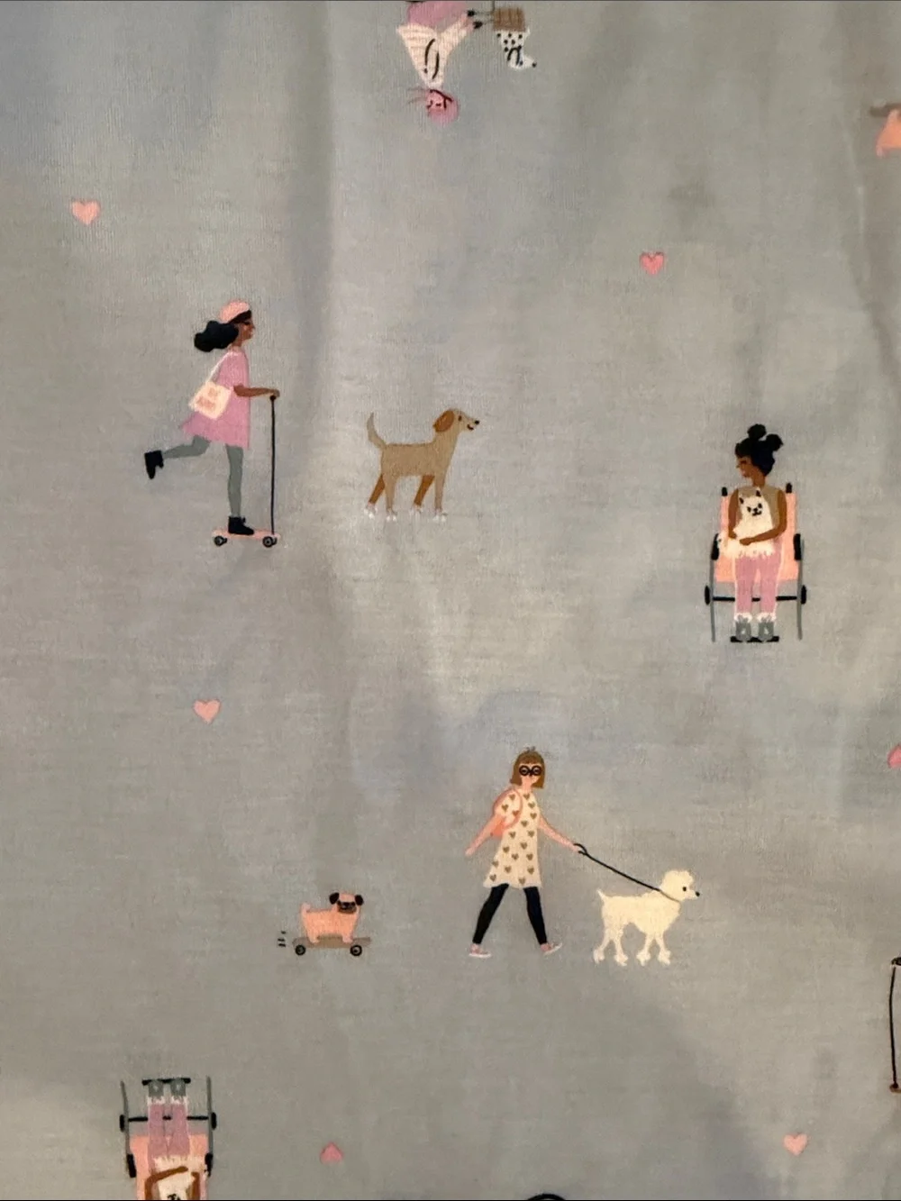 Carter's Pink Unicorn & Blue Playtime Short Sleeve Nightgowns. Size 8-10A.